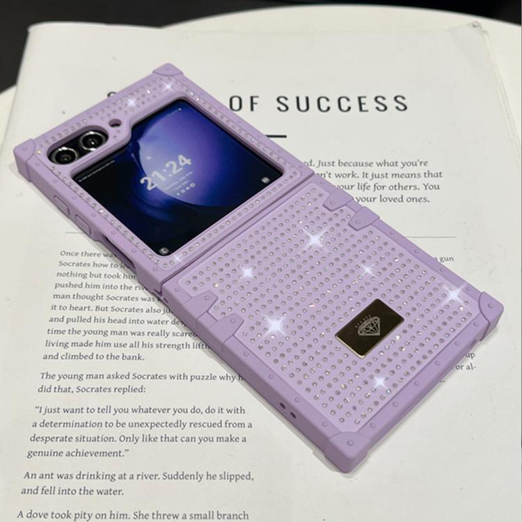 Custodia per telefono antiurto in TPU + PC con strass in resina e emblema in metallo., For Samsung Galaxy S25 Ultra 5G, For Samsung Galaxy S24 Ultra 5G, For Samsung Galaxy S23 Ultra 5G, For Samsung Galaxy S22 Ultra 5G