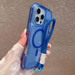 Custodia magnetica glitter 3 in 1 per iPhone 16