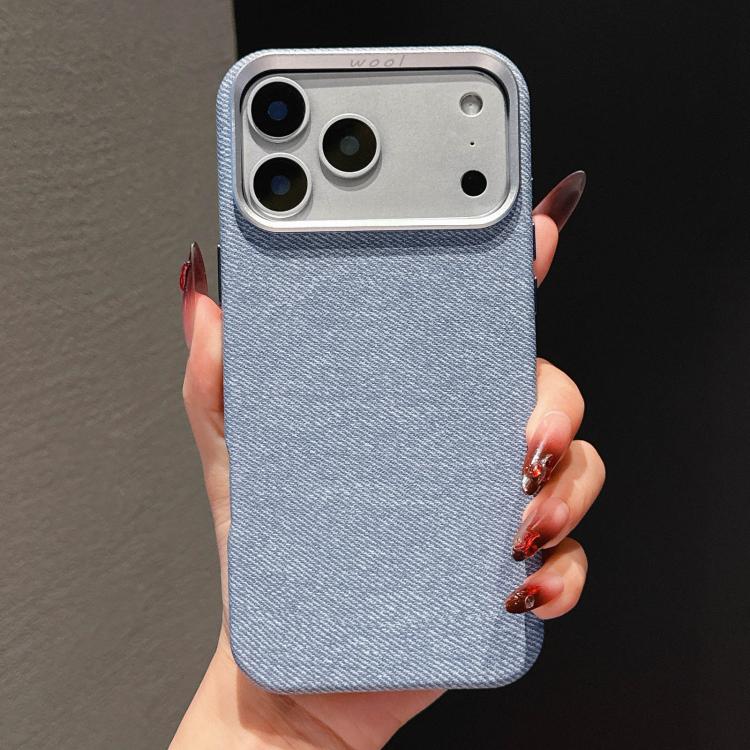 Custodia magnetica per telefono a copertura totale in tessuto di lana e lino, For iPhone 17 Pro Max, For iPhone 17 Pro, For iPhone 17, For iPhone Air