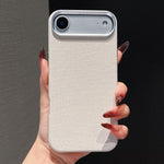 Custodia magnetica per telefono a copertura totale in tessuto di lana e lino, For iPhone 17 Pro Max, For iPhone 17 Pro, For iPhone 17, For iPhone Air