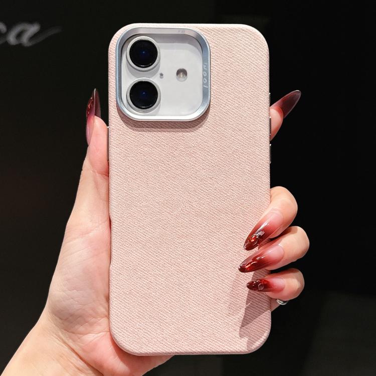 Custodia magnetica per telefono a copertura totale in tessuto di lana e lino, For iPhone 16 Pro Max, For iPhone 16 Pro, For iPhone 16 Plus, For iPhone 16
