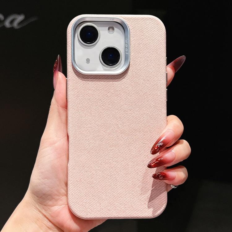 Custodia magnetica per telefono a copertura totale in tessuto di lana e lino, For iPhone 14, For iPhone 14 Pro, For iPhone 14 Pro Max