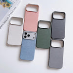 Custodia magnetica per telefono a copertura totale in tessuto di lana e lino, For iPhone 17 Pro Max, For iPhone 17 Pro, For iPhone 17, For iPhone Air