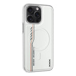 Custodia magnetica in ecopelle con texture a rombi per smartphone