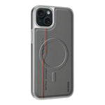 Custodia magnetica in ecopelle con texture a rombi per smartphone
