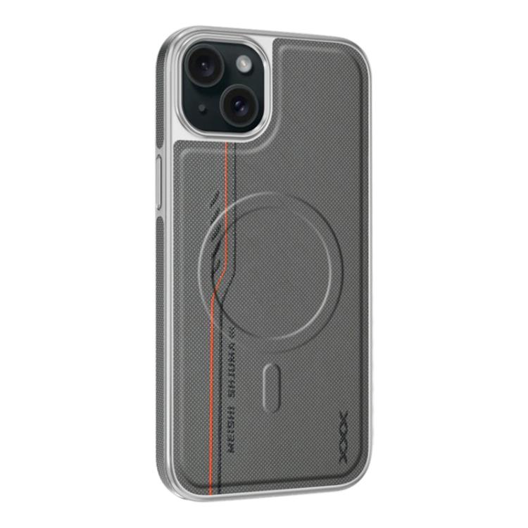 Custodia magnetica in ecopelle con texture a rombi per smartphone