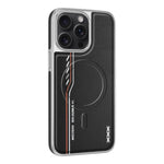 Custodia magnetica in ecopelle con texture a rombi per smartphone