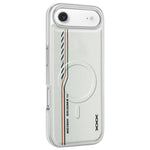 Custodia magnetica in ecopelle con texture a rombi