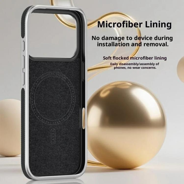 Custodia magnetica in ecopelle con texture a rombi