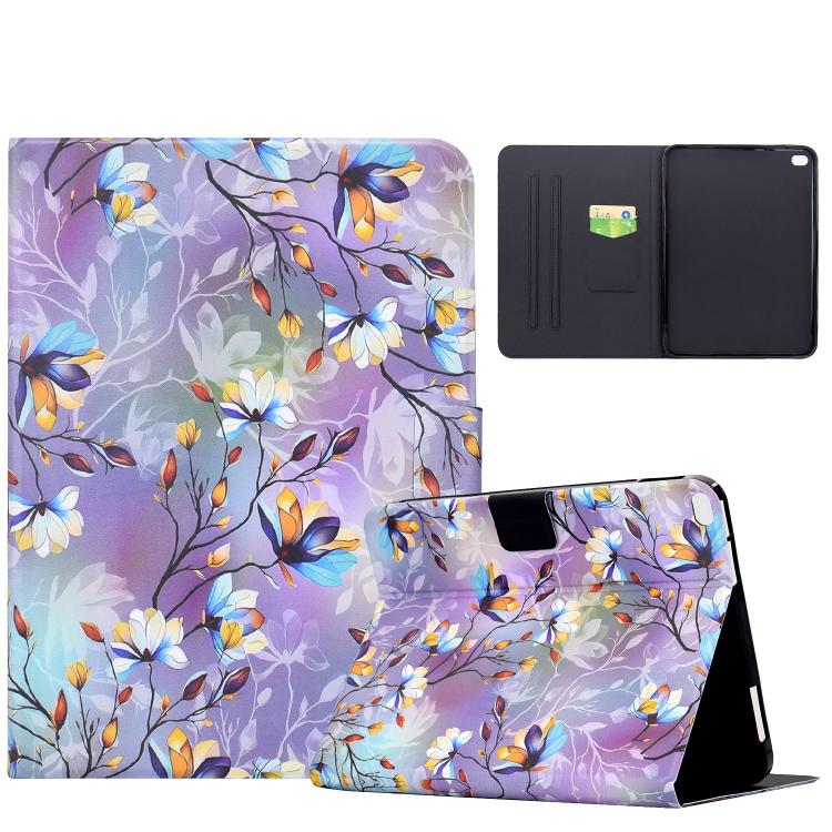 Custodia per tablet smart in ecopelle con filo da cucito Voltage, For iPad 9.7 2018 / 2017
