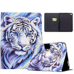 Custodia per tablet smart in ecopelle con filo da cucito Voltage, For iPad 9.7 2018 / 2017