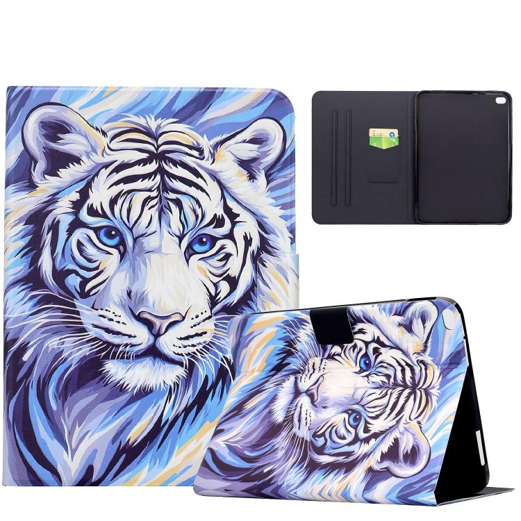 Custodia per tablet smart in ecopelle con filo da cucito Voltage, For iPad 9.7 2018 / 2017
