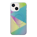 Custodia magnetica in TPU con gradiente geometrico per smartphone