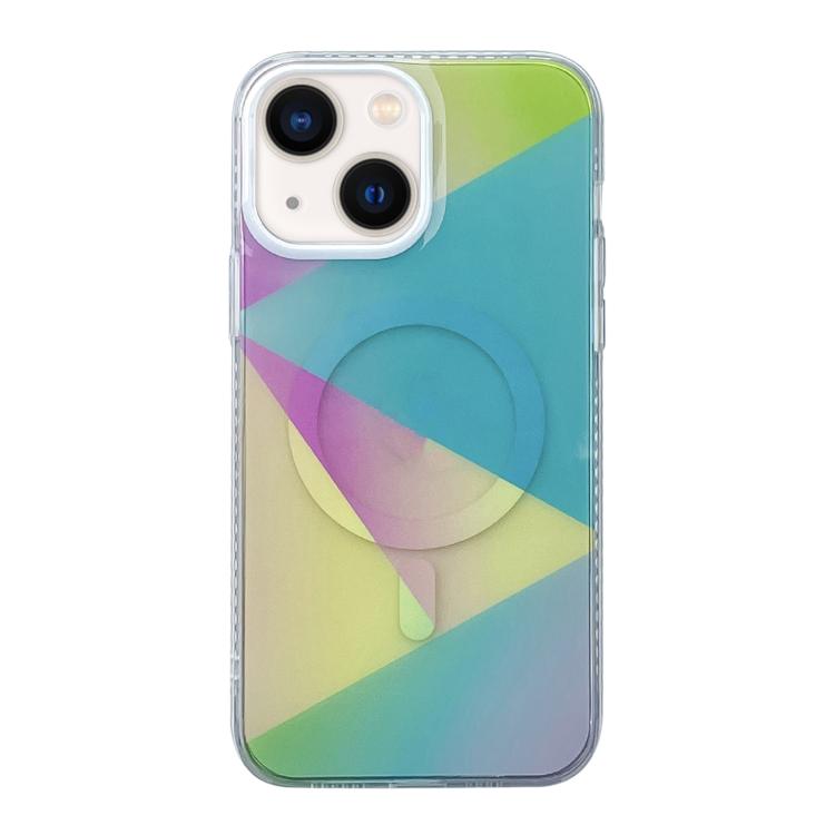 Custodia magnetica in TPU con gradiente geometrico per smartphone