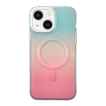 Custodia magnetica in TPU con gradiente geometrico per smartphone