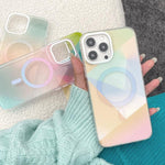 Custodia magnetica in TPU per smartphone compatibili