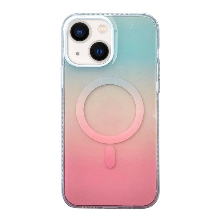 Custodia magnetica in TPU con gradiente geometrico per smartphone