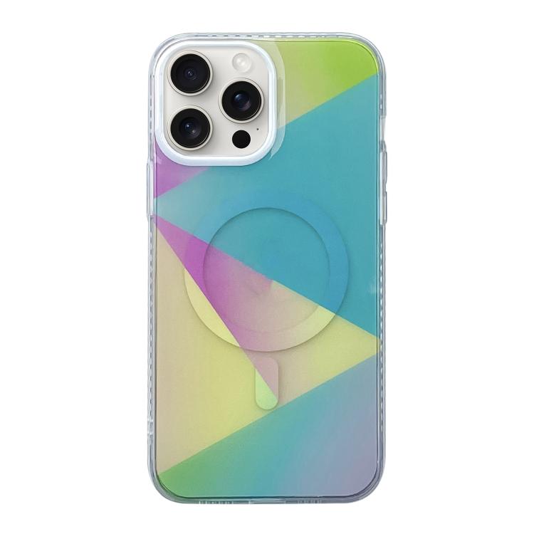 Custodia magnetica in TPU con gradiente geometrico per smartphone