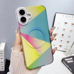 Custodia magnetica in TPU con gradiente geometrico per smartphone
