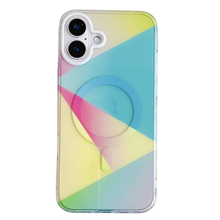 Custodia magnetica in TPU con gradiente geometrico per smartphone