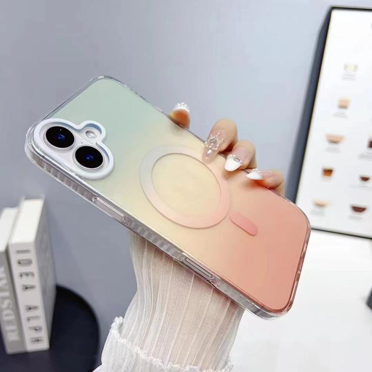 Custodia magnetica in TPU con gradiente geometrico per smartphone
