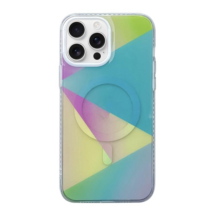 Custodia magnetica in TPU con design geometrico per smartphone co