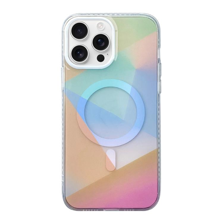 Custodia magnetica in TPU con design geometrico per smartphone co