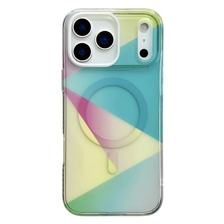 Custodia magnetica in TPU con design geometrico per smartphone co
