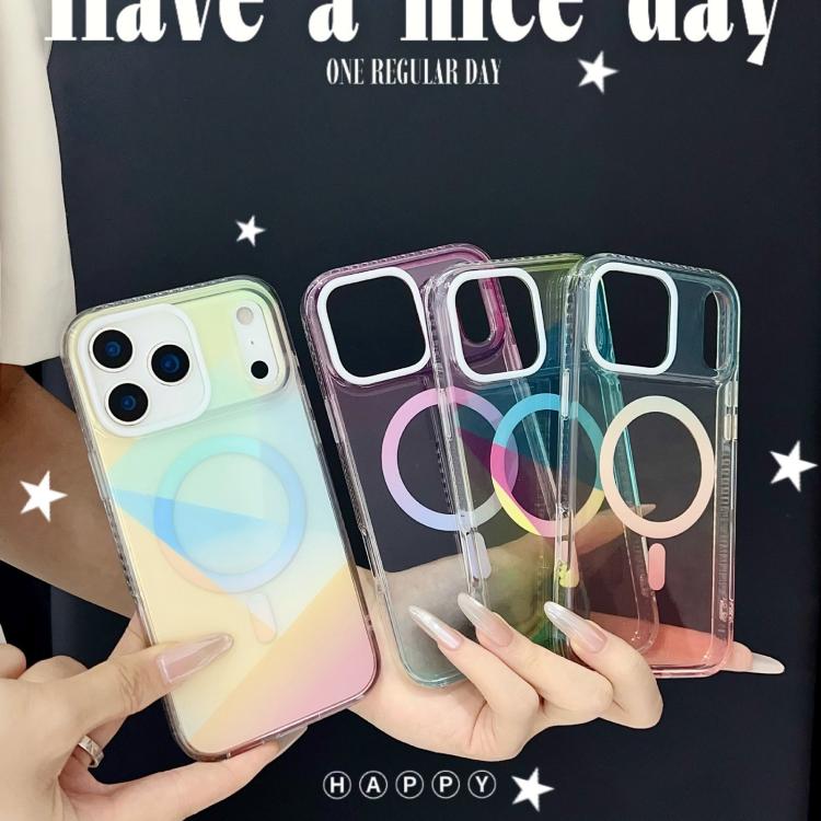 Custodia magnetica in TPU con design geometrico per smartphone co