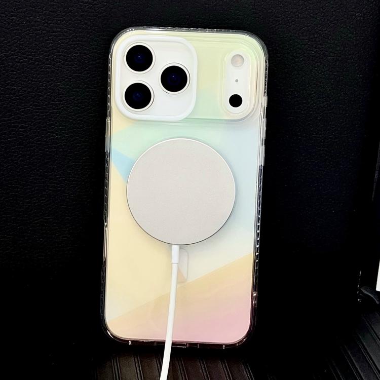 Custodia magnetica in TPU con design geometrico per smartphone co