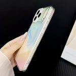 Custodia magnetica in TPU con design geometrico per smartphone co