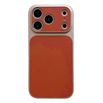 Custodia per telefono con ampia finestra e texture in similpelle a copertura totale., For iPhone 17 Pro Max, For iPhone 17 Pro, For iPhone 17, For iPhone 16 Pro Max, For iPhone 16 Pro, For iPhone 16