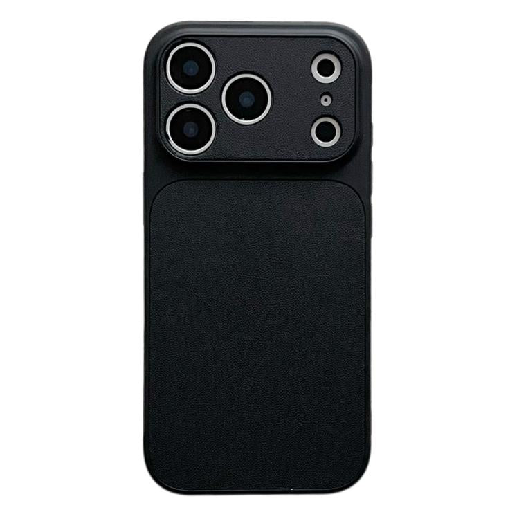 Custodia per telefono con ampia finestra e texture in similpelle a copertura totale., For iPhone 17 Pro Max, For iPhone 17 Pro, For iPhone 17, For iPhone 16 Pro Max, For iPhone 16 Pro, For iPhone 16