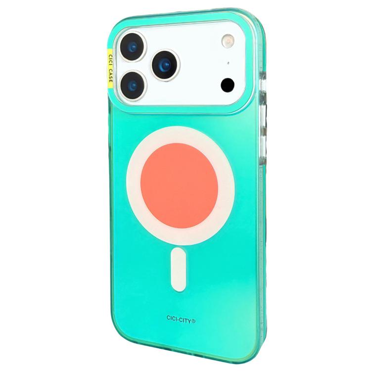 Custodia iPhone 17 Pro Max con pulsanti magnetici in metallo