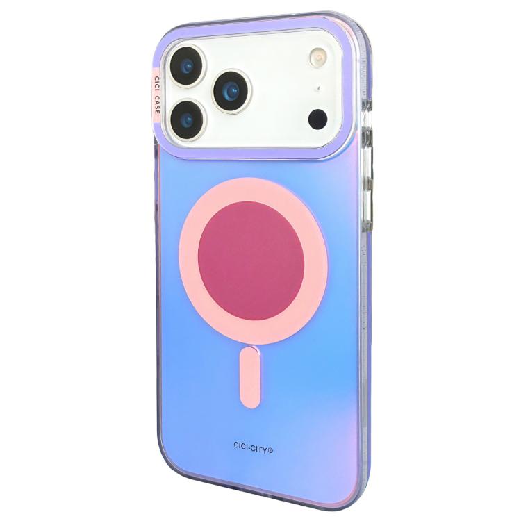 Custodia iPhone 17 Pro Max con pulsanti magnetici in metallo