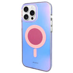 Custodia iPhone 15 Pro con pulsanti magnetici in metallo