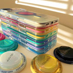 Custodia CICI-CITY CH-56 Macaron Aurora per iPhone 16 Pro Max
