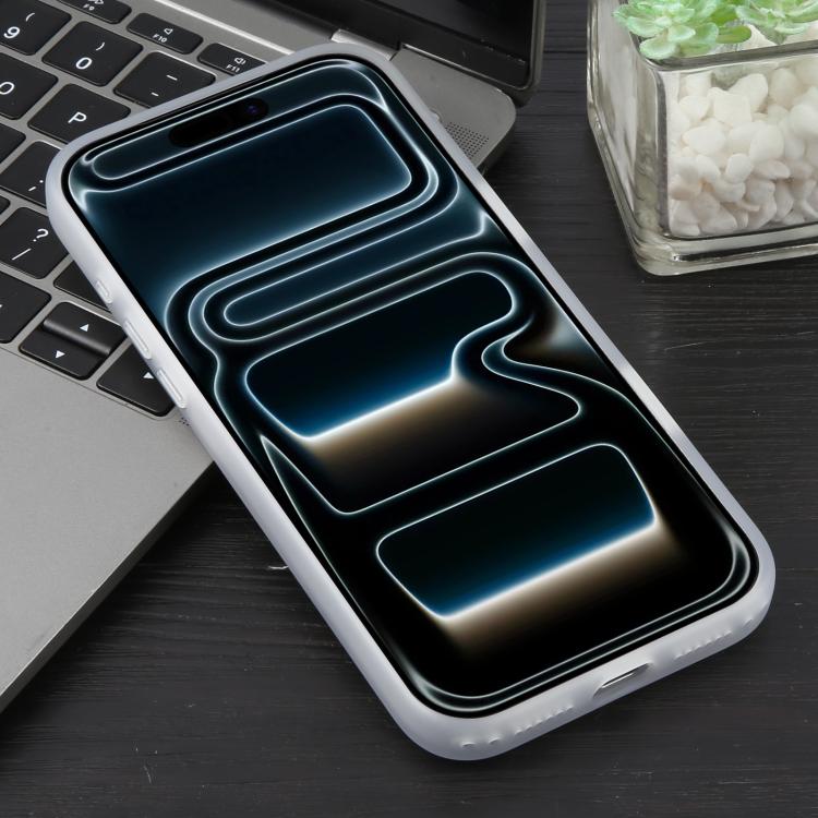 DFANS DESIGN - Custodia magnetica per telefono con cornice trasparente in policarbonato a copertura totale., For iPhone 17 Pro Max