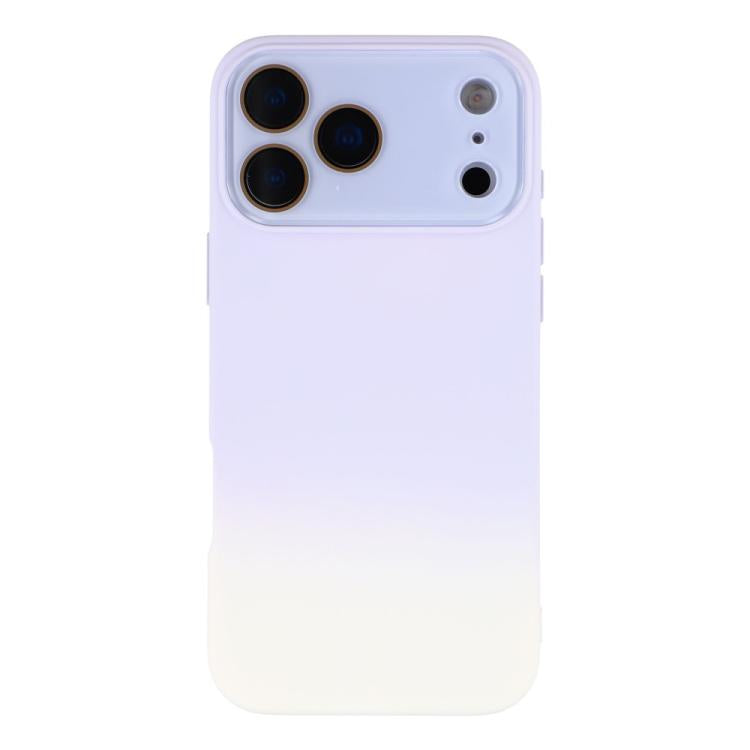 Custodia per telefono in TPU con gradiente bicolore e rivestimento in fibra, con protezione per l'obiettivo., For iPhone 17 Pro Max, For iPhone 17 Pro, For iPhone 17, For iPhone Air