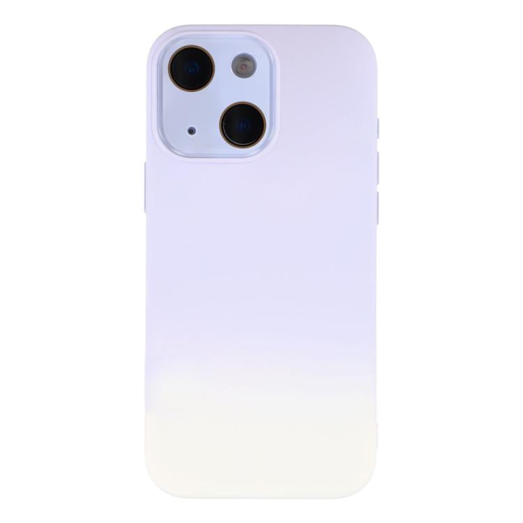 Custodia per telefono in TPU con gradiente bicolore e rivestimento in fibra, con protezione per l'obiettivo., For iPhone 14 Plus, For iPhone 14, For iPhone 14 Pro, For iPhone 14 Pro Max