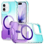 Custodia magnetica trasparente con effetto sfumato per iPhone 17