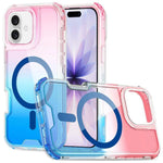 Custodia magnetica trasparente con effetto sfumato per iPhone 17