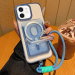 Custodia portafoglio magnetica con porta carte iPhone 11 e 11 Pro
