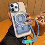 Custodia portafoglio magnetica con porta carte iPhone 11 e 11 Pro