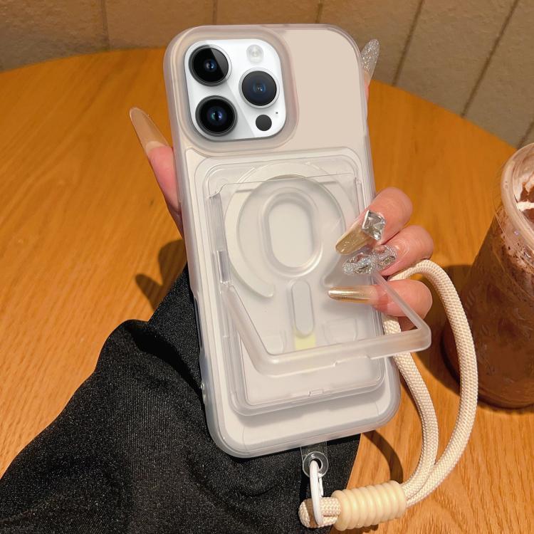 Custodia portafoglio magnetica con porta carte per iPhone 12