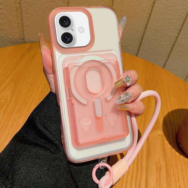 Custodia portafoglio magnetica con porta carte iPhone 16 Pro Max