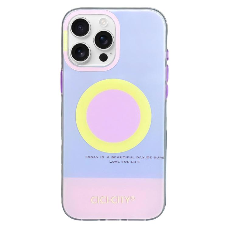 Cover magnetica effetto pelle per iPhone 15 Pro