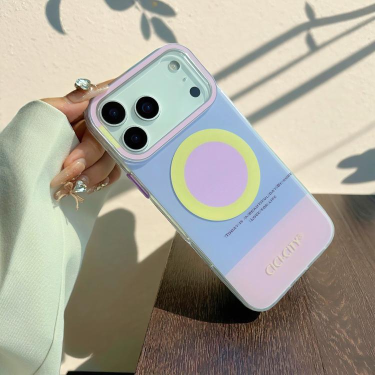 Cover magnetica effetto pelle per iPhone 15 Pro