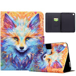 Custodia per tablet in ecopelle dipinta con filo da cucito Voltage, For Samsung Galaxy Tab A11 / A9, For Samsung Galaxy Tab A 10.1 2019 / T510