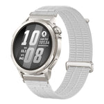 Cinturino per orologio in nylon traspirante a doppia maglia con connettori in metallo e sensazione di nuvola., 18mm, 20mm
